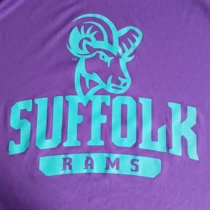 T Shirt Suffolk University Boston Athletics Rams C2 Sports Adult Size L Large